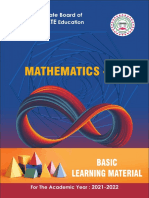 Mathematics I A (EM) BLM 2021-22