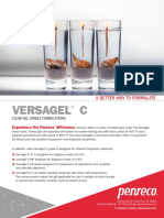 Versagel C: A Better Way To Formulate