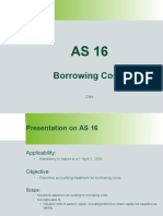 As - 16 Borrowing Costs