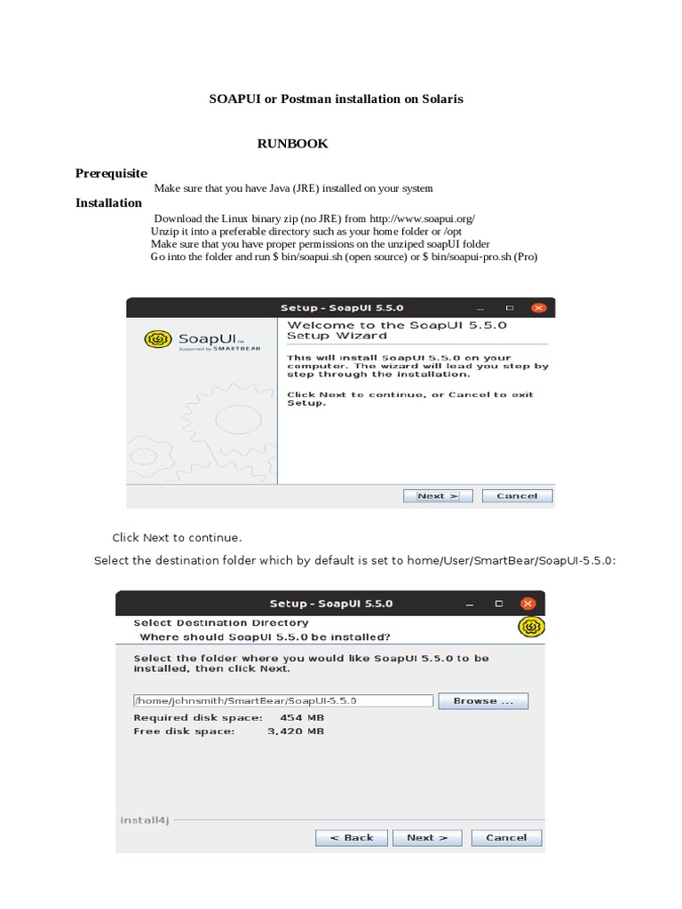 Install SoapUI on Solaris Guide | PDF