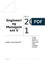 Ford Edsel Failures