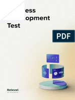 Business Development Test