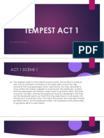 Tempest Act 1: by Abhay Bansal