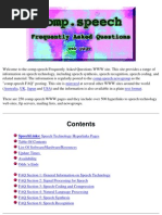 Speechlinks: Speech Technology Hyperlinks Pages - 