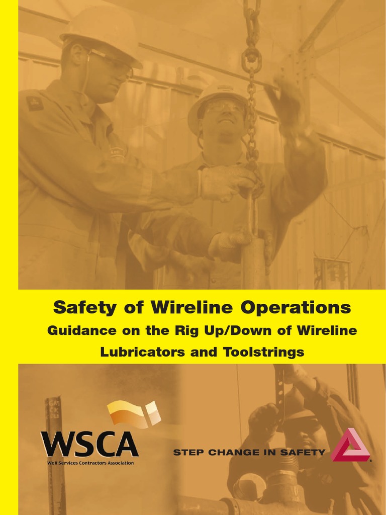 Wireline Lifting Operations Safety Guide | PDF | Drilling Rig | Elevator