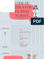 Code of Ethics For Filipino Nurses: Garah Dae Nicodemus-Diocos, RN