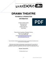 Drama Theatre Technical & Production Information