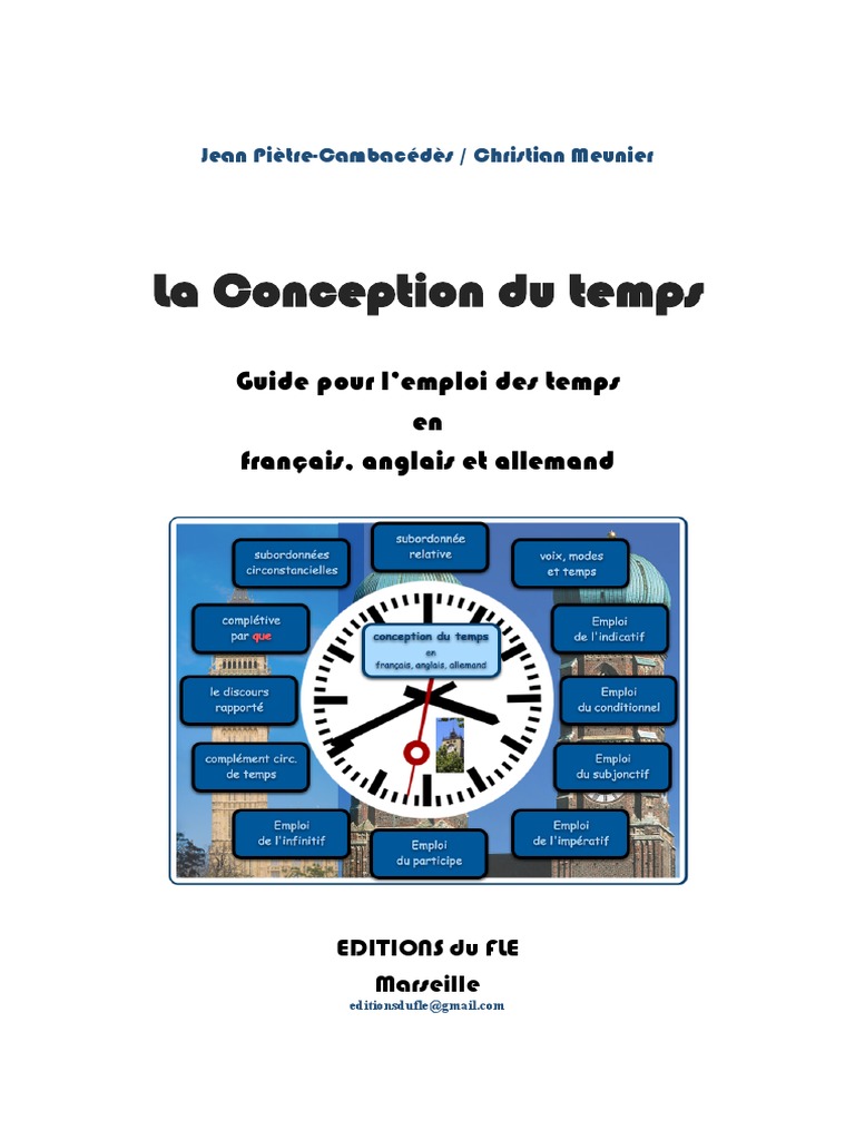 Quel Schéma Représente La Forme Interrogative Avec Le Modal Can La Conception Du Temps en Francais Angla | PDF | Mécanique du langage |  Grammaire