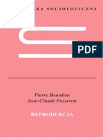 Bourdieu, Passeron - Reprodukcja