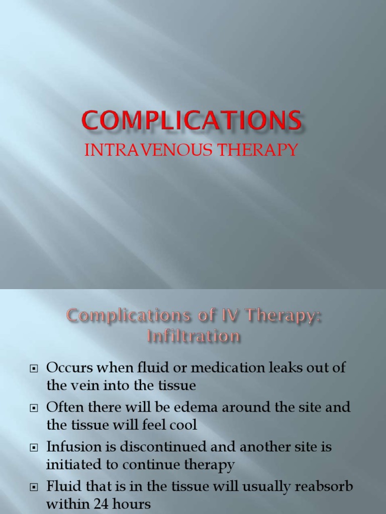 Week 7 Troubleshooting IV Fluids | PDF | Intravenous Therapy | Clinical ...