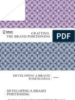 MG5 - Lecture Note 1 - Developing A Brand Positioning