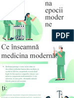 Medicina Epocii Moderne.