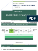 BangProd #4 Product Specification