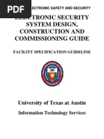 Electronic Security Guide Specification