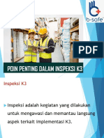 Pelaporan, Pencatatan Dan Inspeksi K3