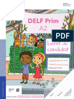 Exemple de Livret Candidat DELF Prim A2
