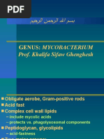 Download Lectures-5-6-Mycobacterium tuberculosis M Leprae Actinomycetes by Khalifa Sifaw Ghenghesh SN53547098 doc pdf