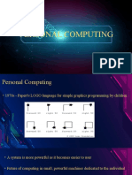 Personal Computing