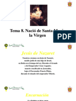 Tema 8.nació de Santa María, Virgen