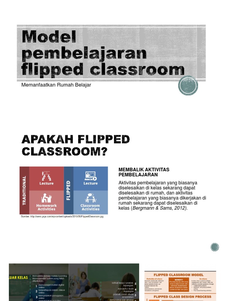 Model Pembelajaran Flipped Classroom | PDF | Karier & Perkembangan