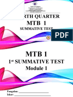 Q4 - MTB - Summative Test 1ST 4TH