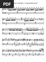 Red Dead Redemption Sheet Music Piano Bar Song PDF