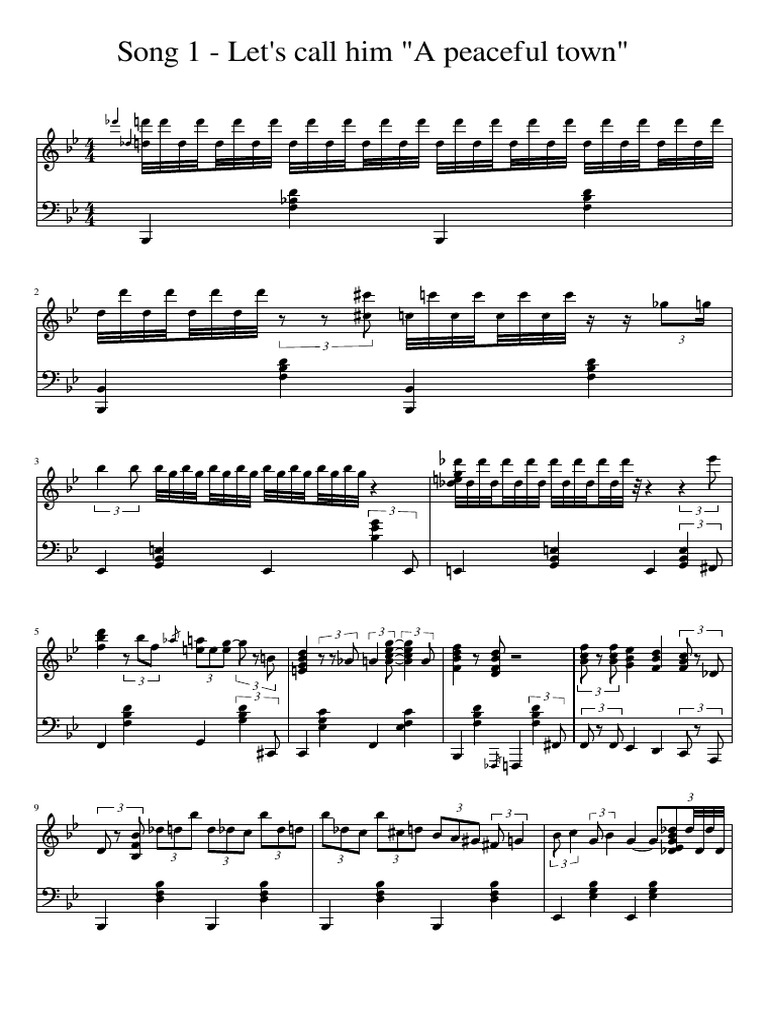 RDR2 Piano Sheet Music Collection | PDF