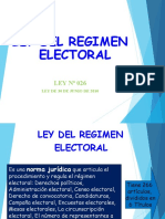Regula el régimen electoral en Bolivia