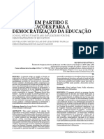 Escola Sem Partido e As Implicações para A Democratização Da Educação