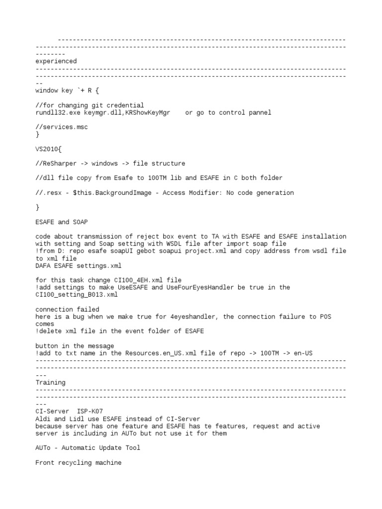 ESAFE Integration and Configuration Guide | PDF | Boolean Data Type ...