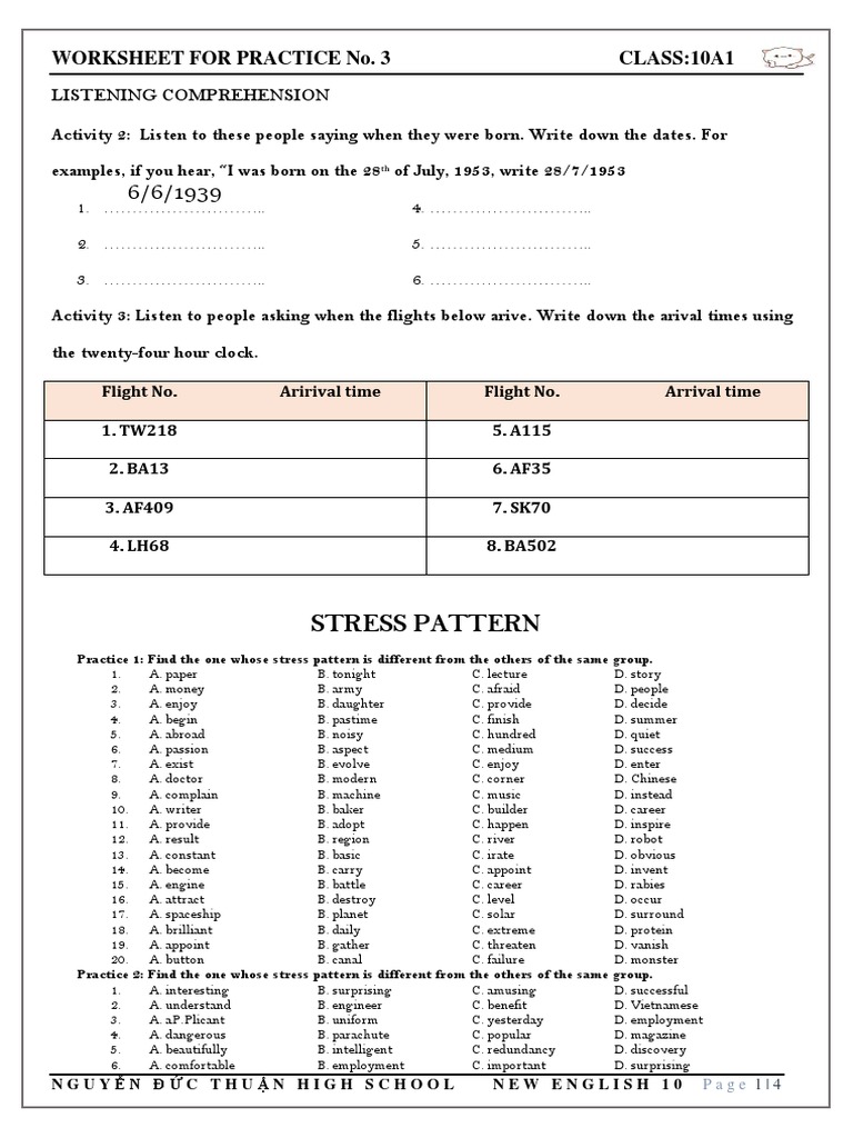 Worksheet 3 | PDF | Newspapers | News