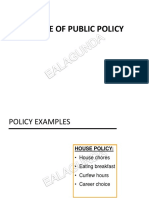 Nature of Public Policy