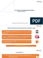 Protocolo Check List y Procedimientos de Reapertura Locales Parte 2