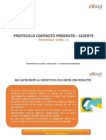 Protocolo Frente A Contacto de Productos - Clientes