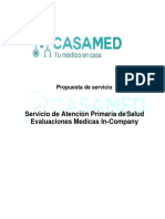 Servicio de salud empresarial evaluaciones médicas