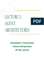 Robotic Agent Architectures