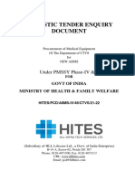 Domestic Tender Enquiry Document: Under PMSSY Phase-IV &V