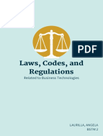 Laws, Codes, and Regulations: Related To Business Technologies