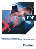 Enedo Business Review q3 2021
