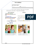 First conditional explained