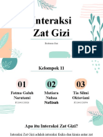 Biokimia - Interaksi Zat Gizi