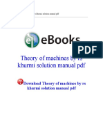 Theory of Machines by Rs Khurmi Solution Manual PDF 5666 - Compress