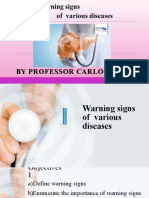 Warning Signs by James For English For Health I by James