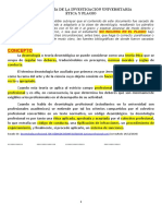 Concepto: Deontología de La Investigación Universitaria Ética Y Plagio