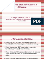 Economia brasileira após a Ditadura