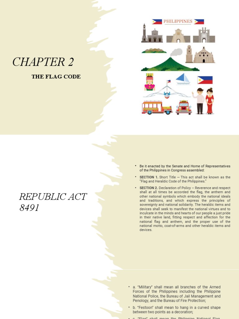 Chapter 2 The Flag Code PDF Flag Fine (Penalty)