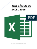 Manual Básico de Excel 2016