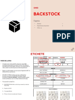 3.1 Backstock Routines - Ro