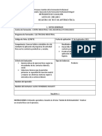 Instrumento de Evaluacion 1 Cultura Fisica