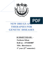New Drugs and Therapies For Genetic Diseases